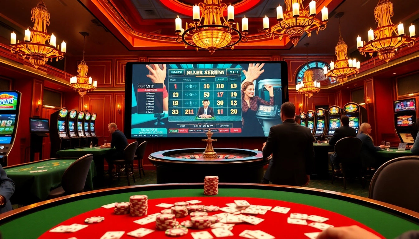 Players enjoying games and promotions at the S8 online casino with vibrant visuals.