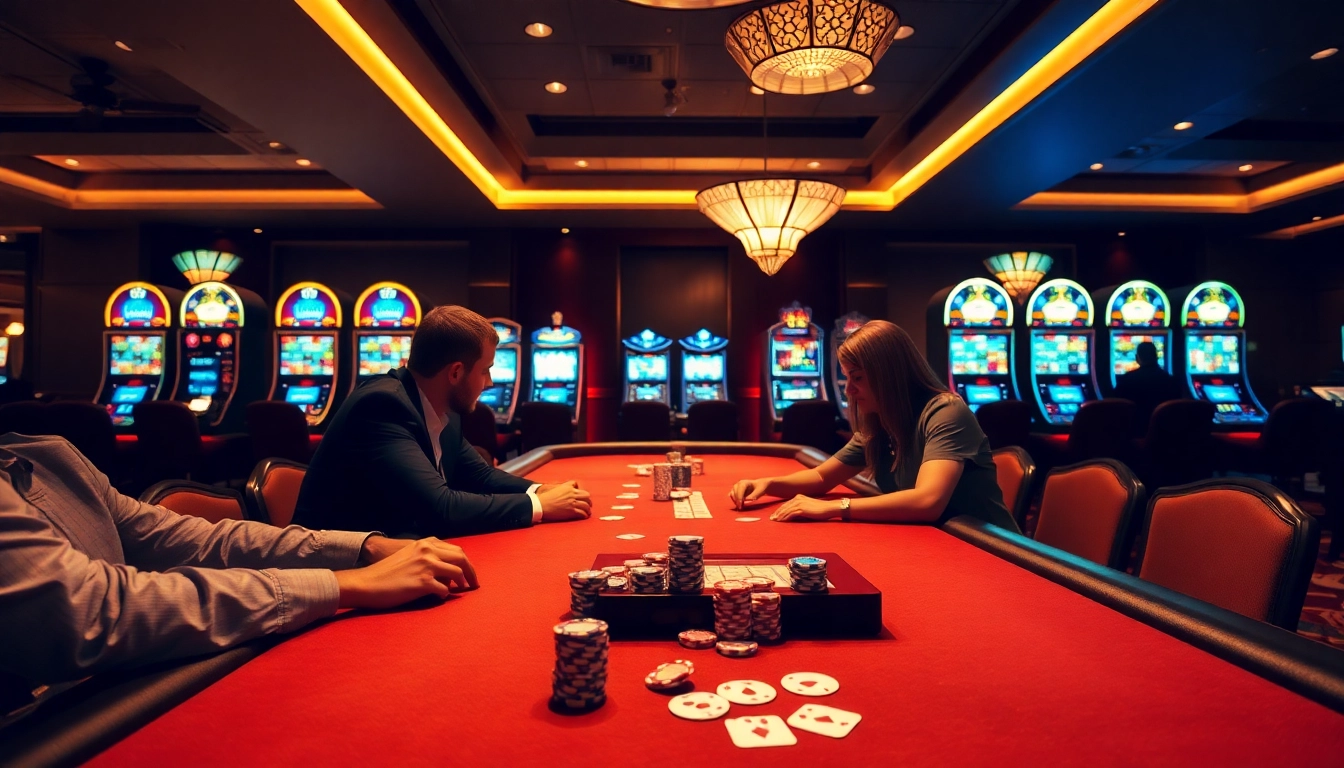 Découvrez les jeux casino en ligne captivants dans une ambiance de luxe et d'excitation.