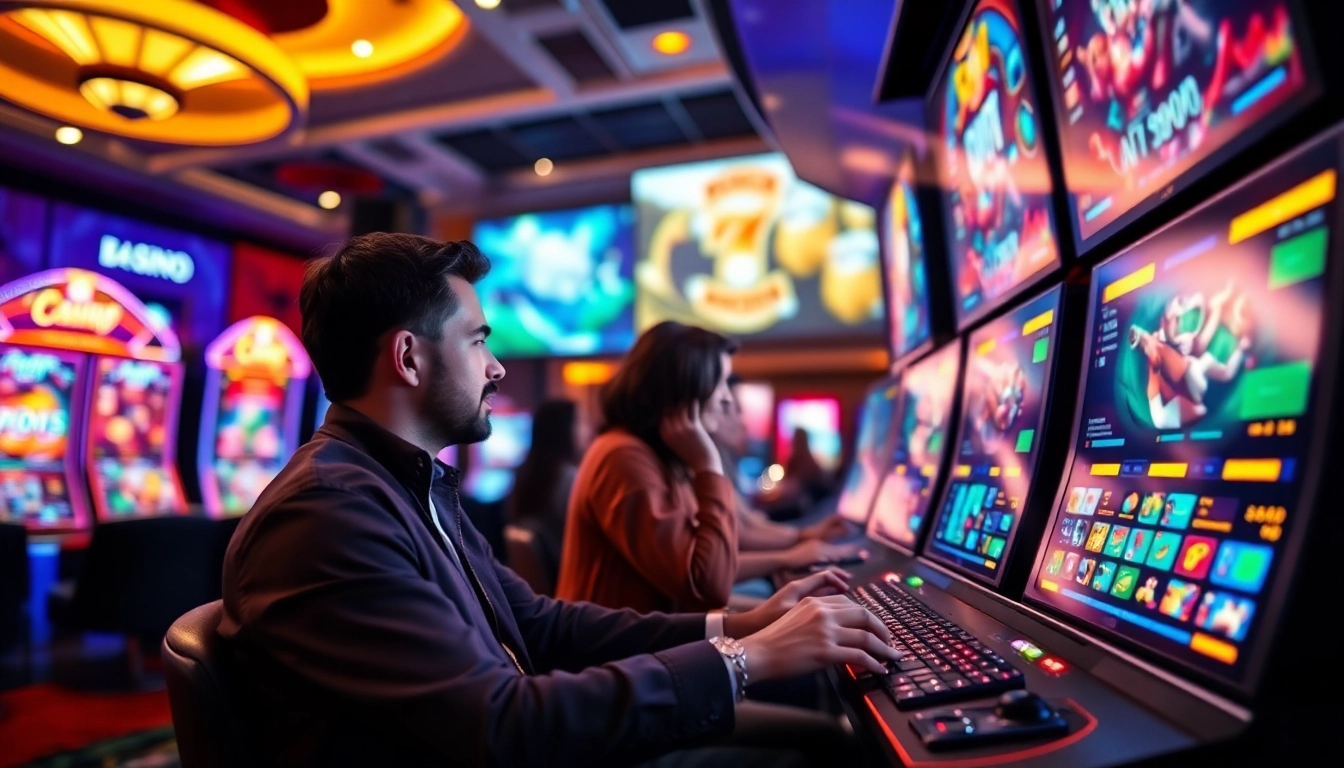 Profitez des meilleurs casino en ligne avec une interface dynamique et engageante.