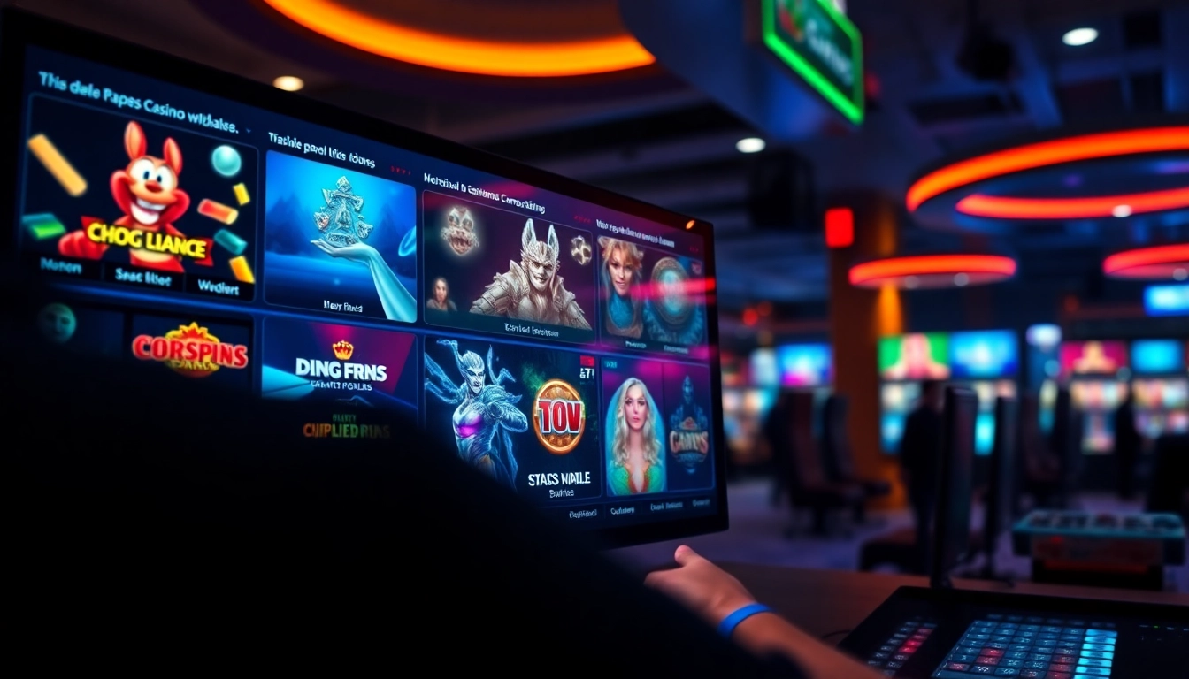 Jouer sur les meilleurs casino en ligne avec des graphismes dynamiques et captivants.